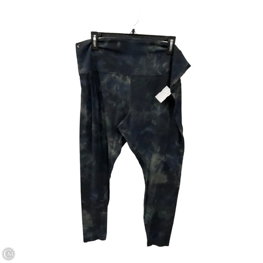 Athletic Leggings By Lululemon In Green, Size: 2x