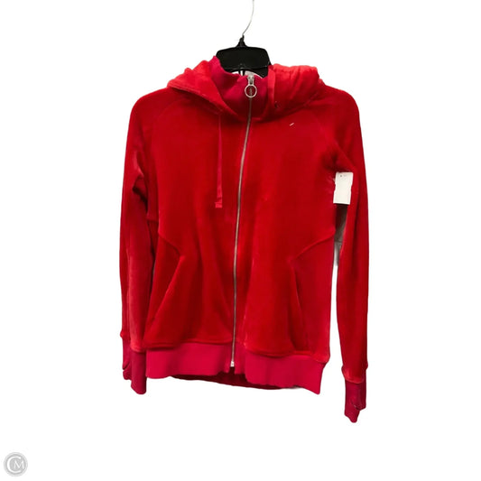 Athletic Jacket By Athleta In Red, Size: M