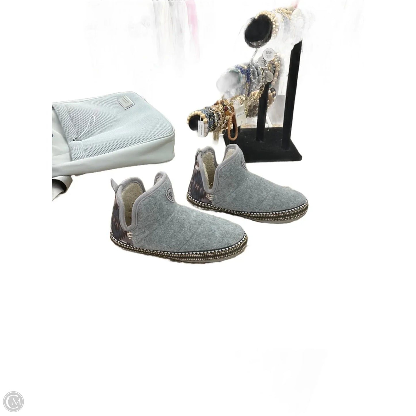 Slippers By Ariat In Grey, Size: 6