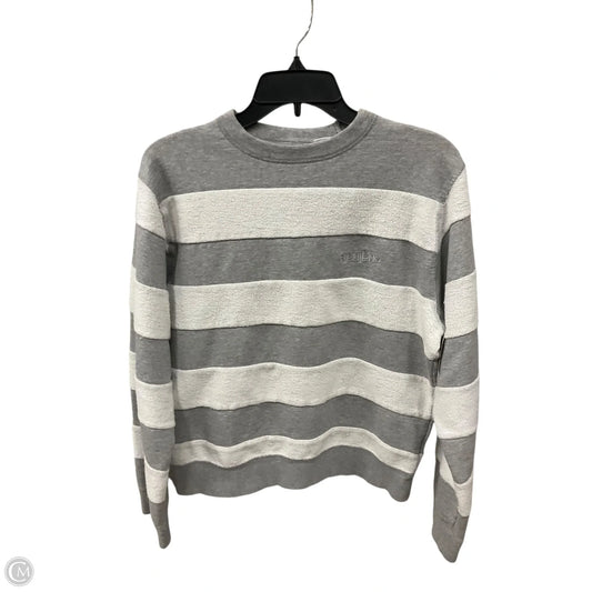 Top Long Sleeve By Adidas In Grey, Size: Xxs