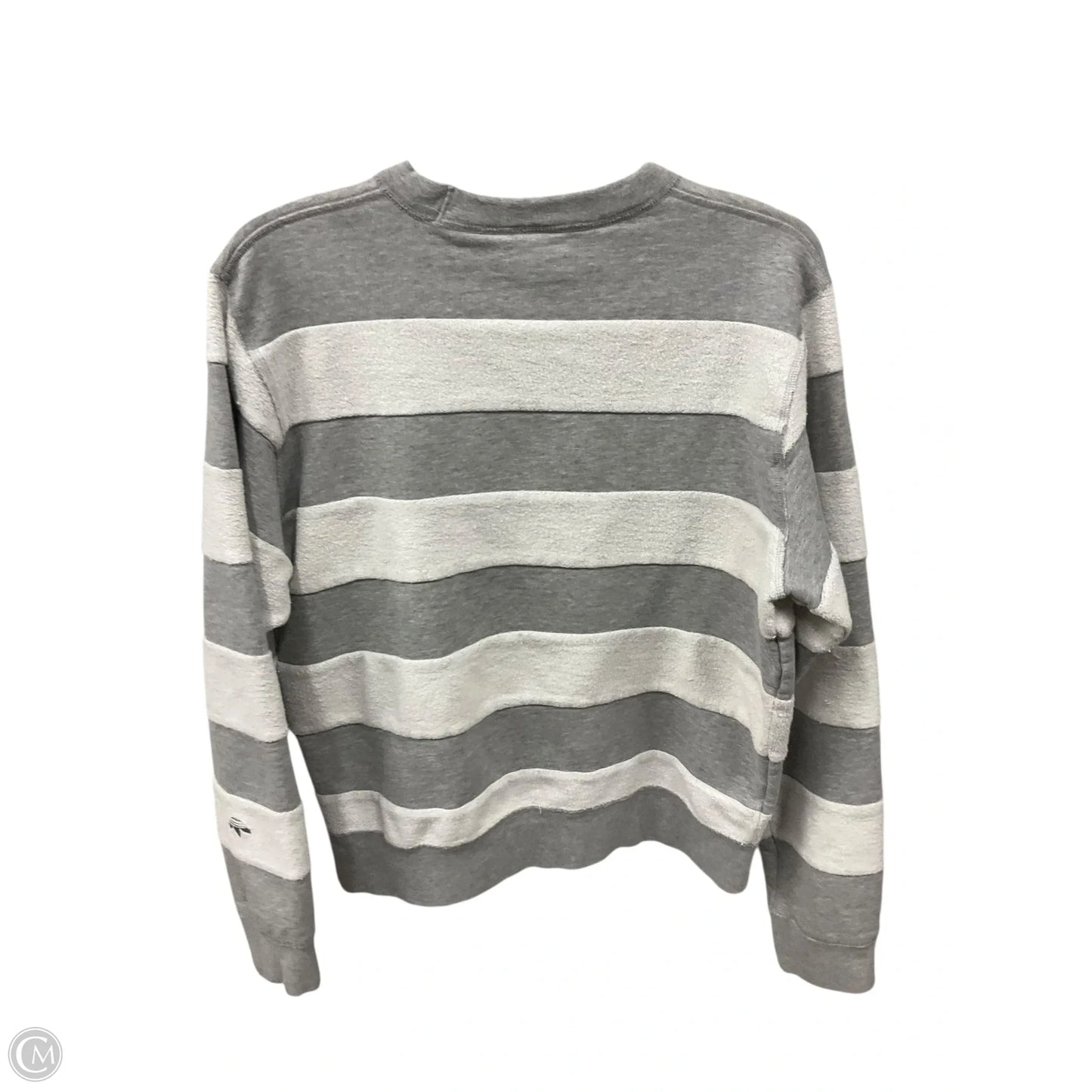 Top Long Sleeve By Adidas In Grey, Size: Xxs