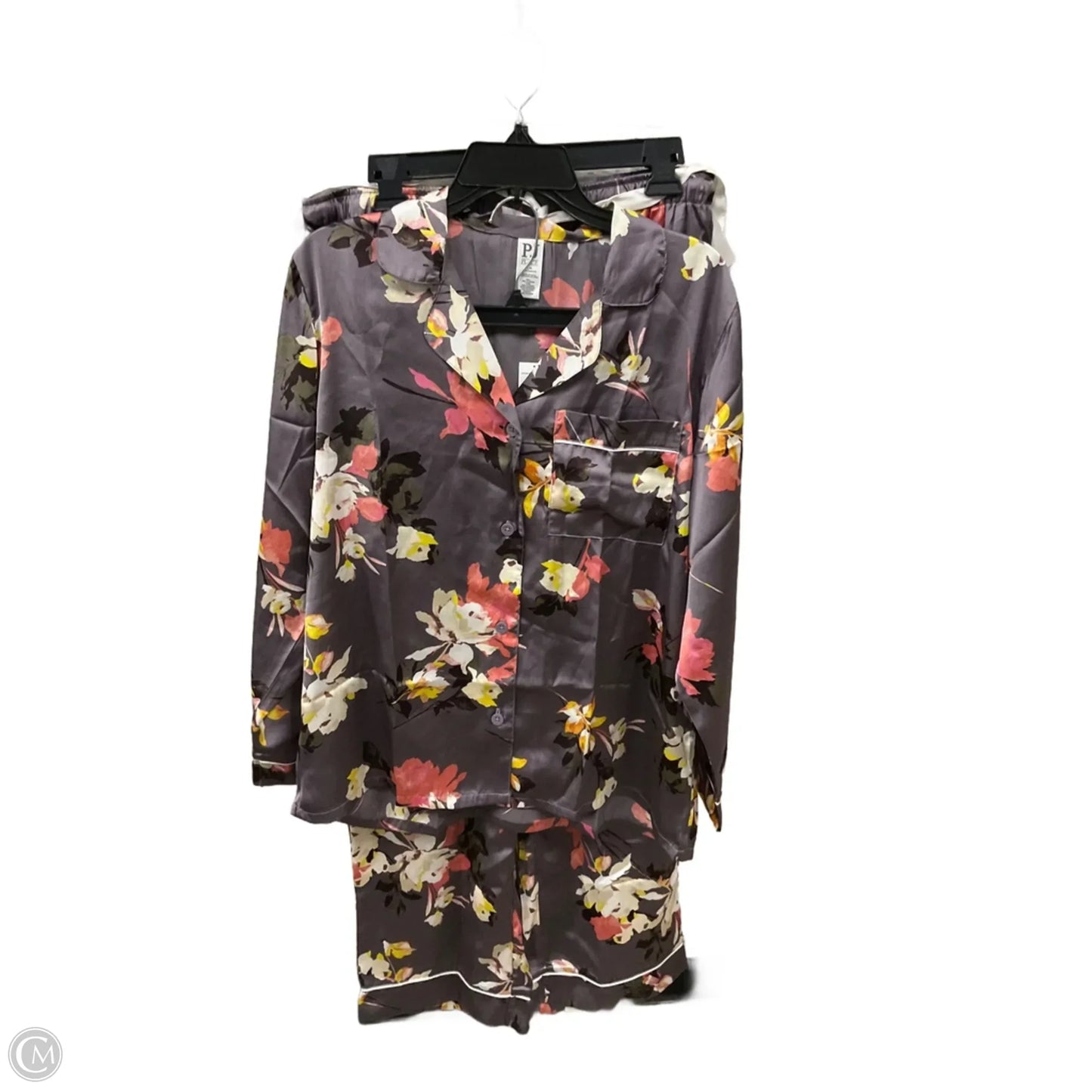 Pajamas 2pc By Clothes Mentor In Floral Print, Size: L