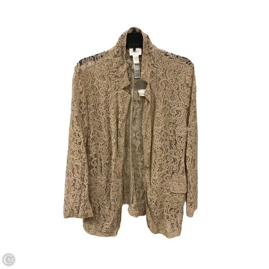 Cardigan By Chicos In Brown, Size: L