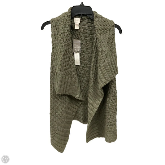 Cardigan By Chicos In Green, Size: L