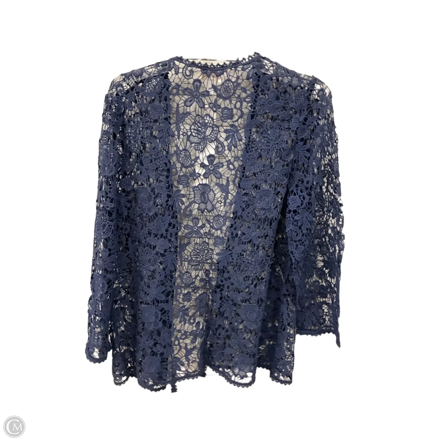 Cardigan By Chicos In Blue, Size: L