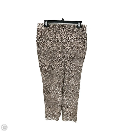 Pants Other By Chicos In Black & Cream, Size: 8