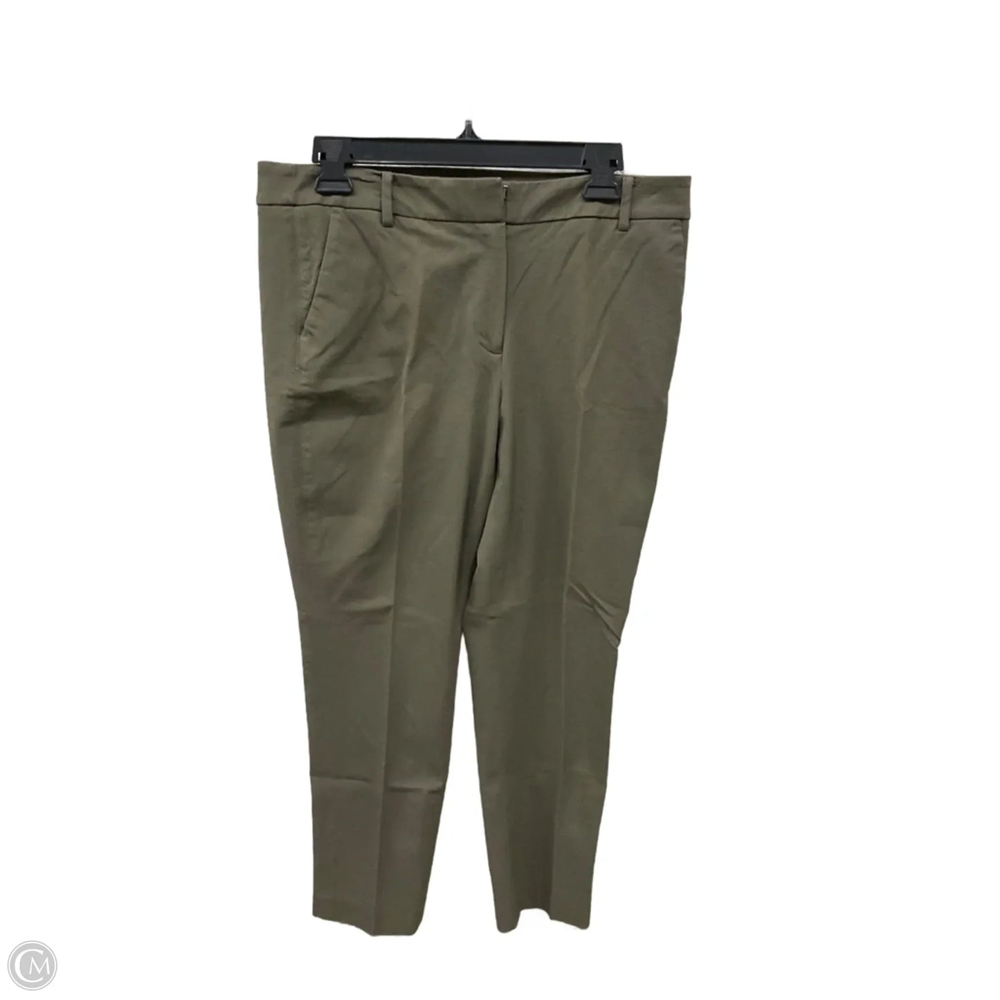 Pants Cropped By Chicos In Green, Size: 10