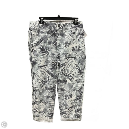 Pants Cropped By Chicos In Multi-colored, Size: 10