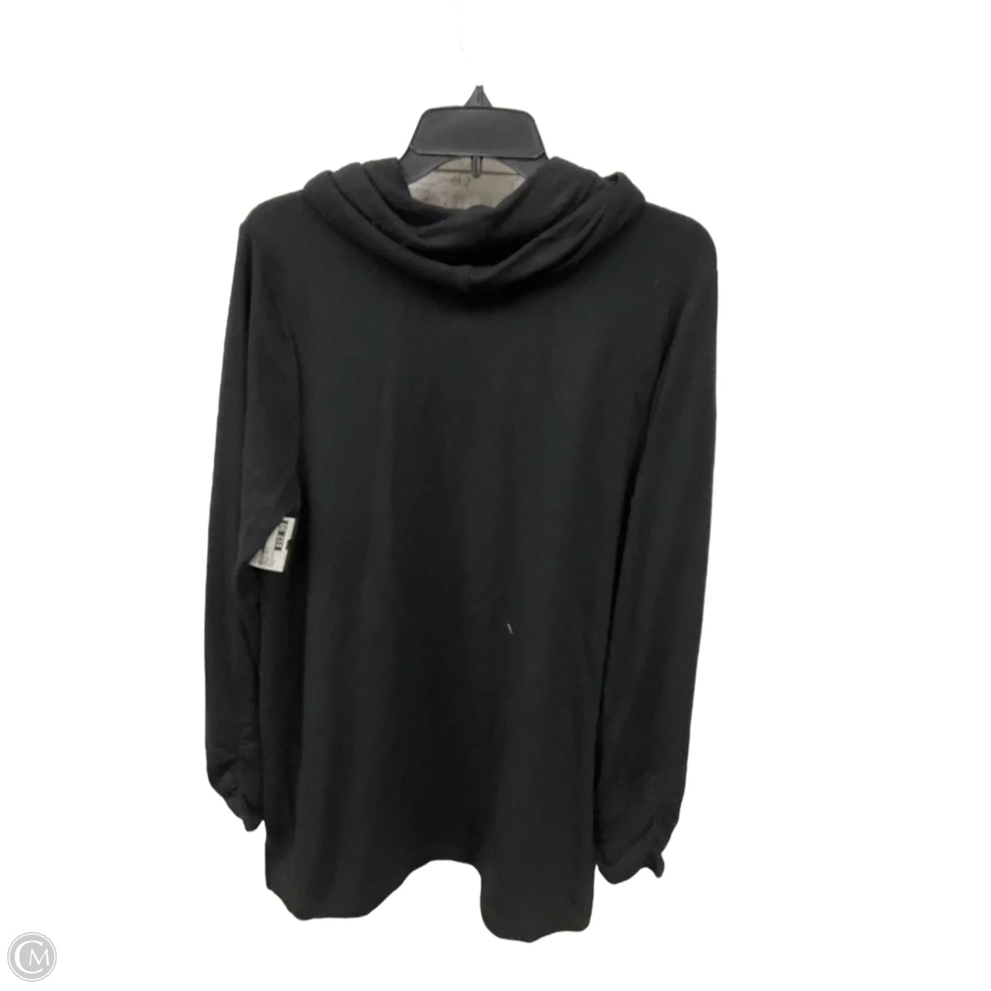 Top Long Sleeve Basic By Chicos In Black, Size: L