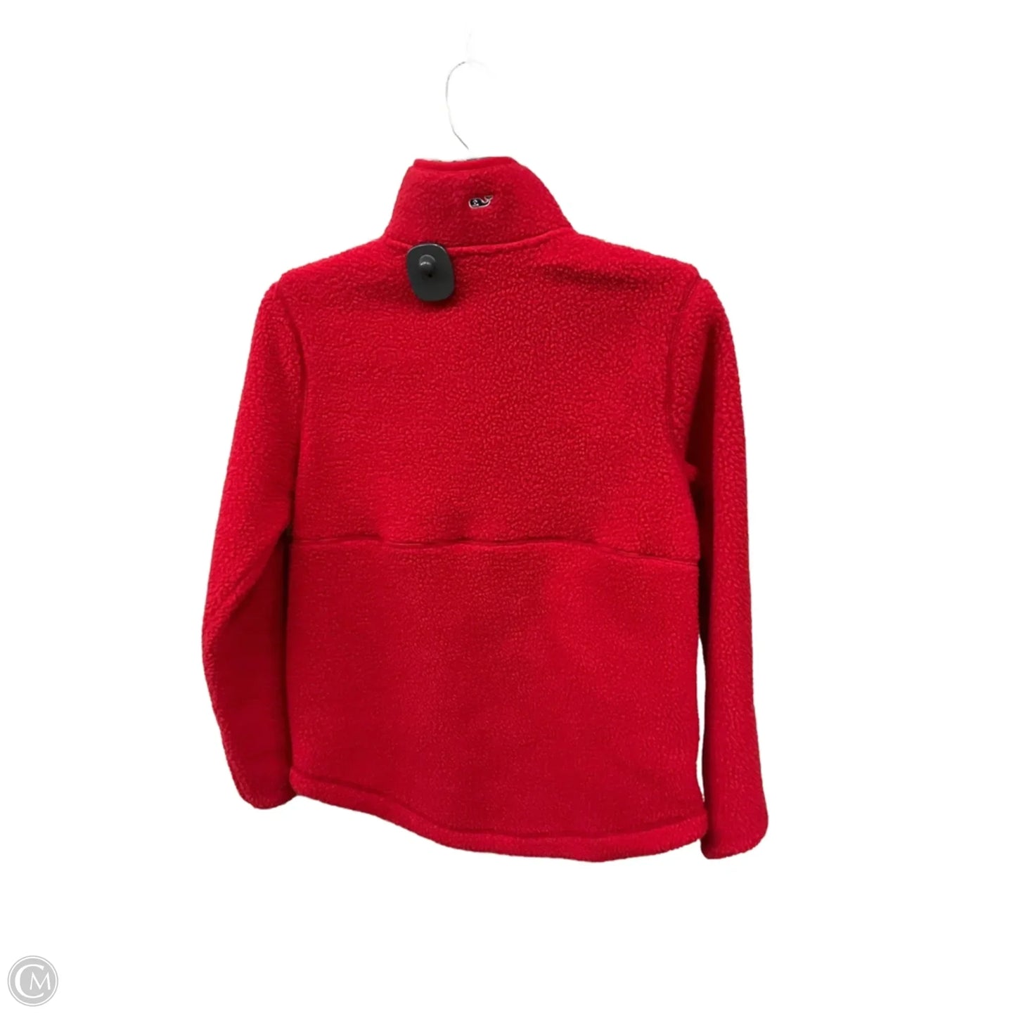 Jacket Fleece By Vineyard Vines In Red, Size: Xxs