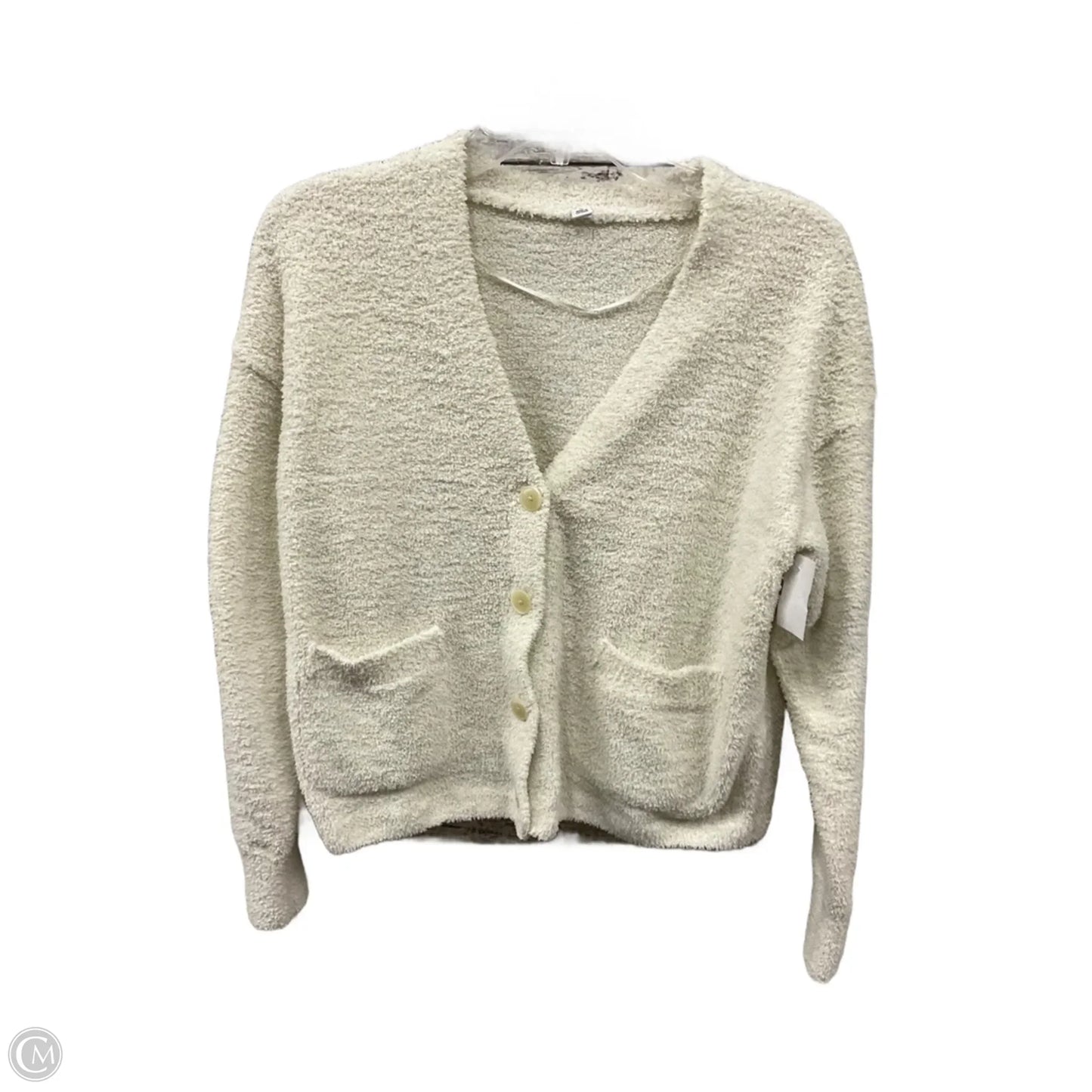 Cardigan By Uniqlo In White, Size: Xs