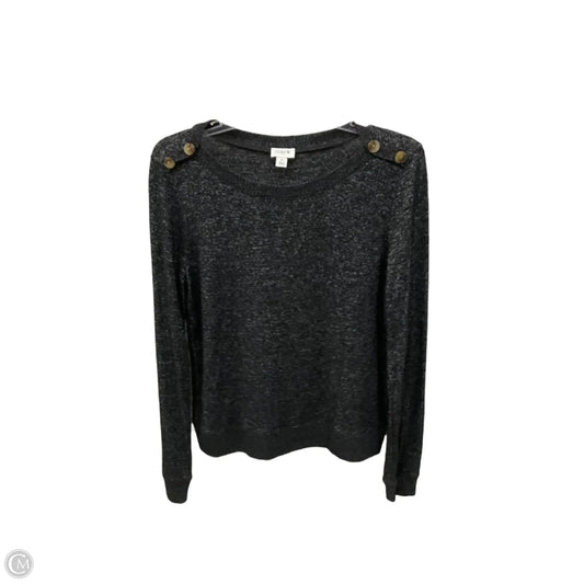 Top Long Sleeve Basic By J. Crew In Black, Size: S