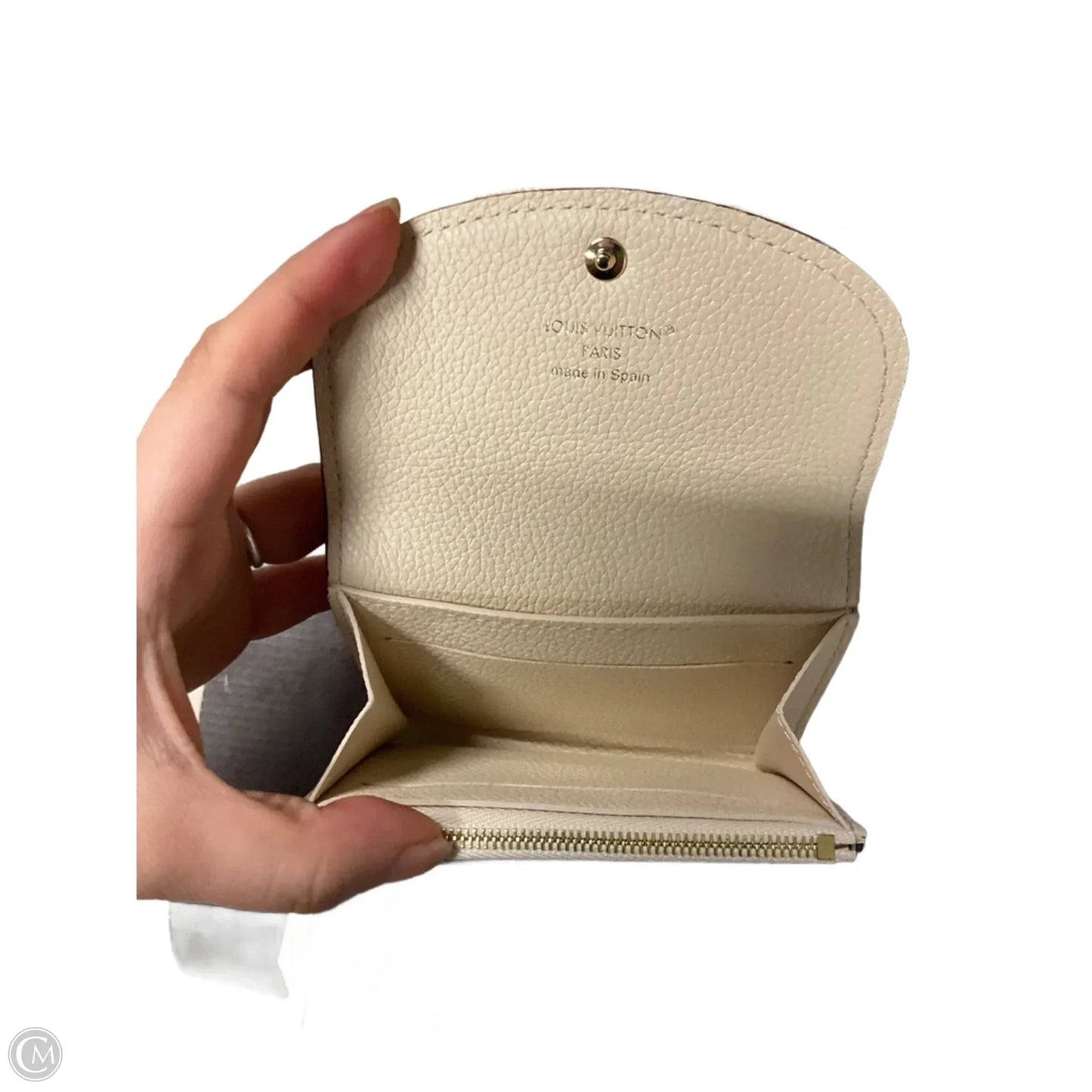 Wallet Luxury Designer By Louis Vuitton, Size: Small