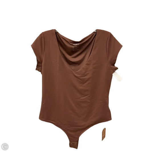 Bodysuit By Reoria In Brown, Size: Xxl