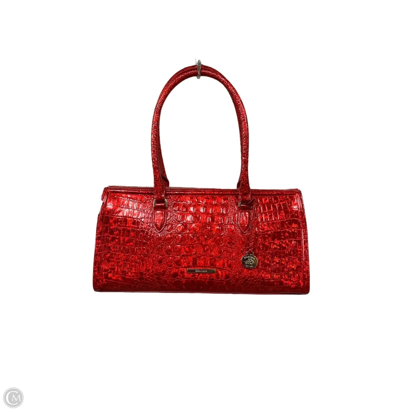 Handbag Designer By Brahmin, Size: Large