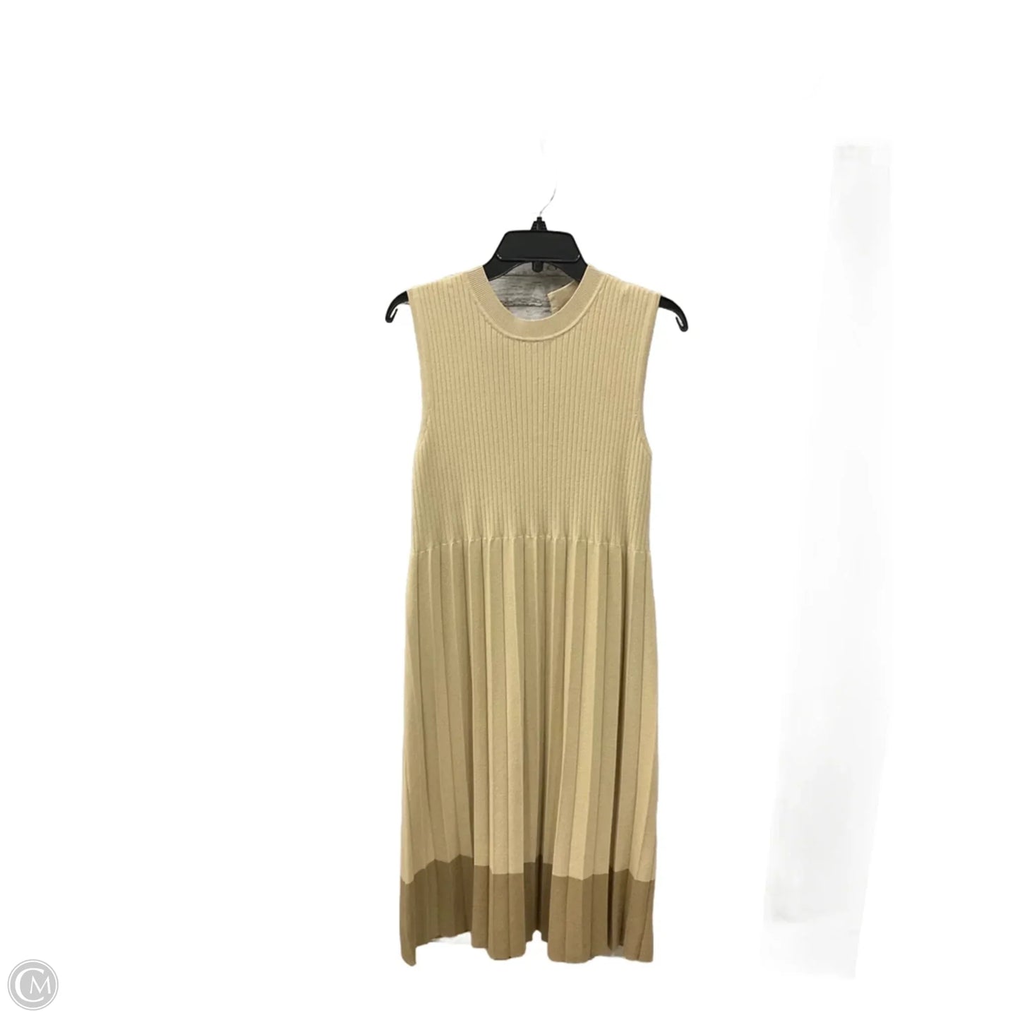 Dress Sweater By Esprit In Cream, Size: S
