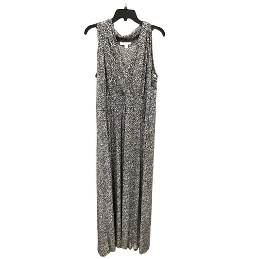 Dress Casual Maxi By Michael By Michael Kors In Black & White, Size: 3x