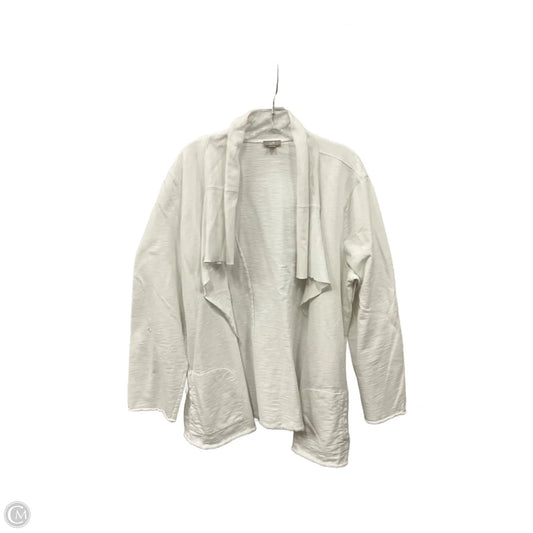 Cardigan By J. Jill In White, Size: Xl