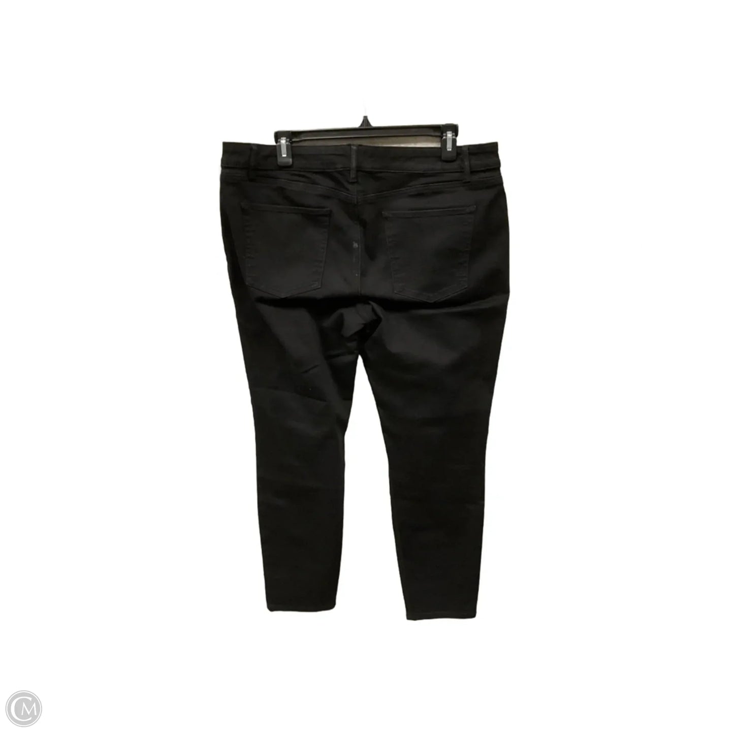Pants Cropped By White House Black Market In Black Denim, Size: 14