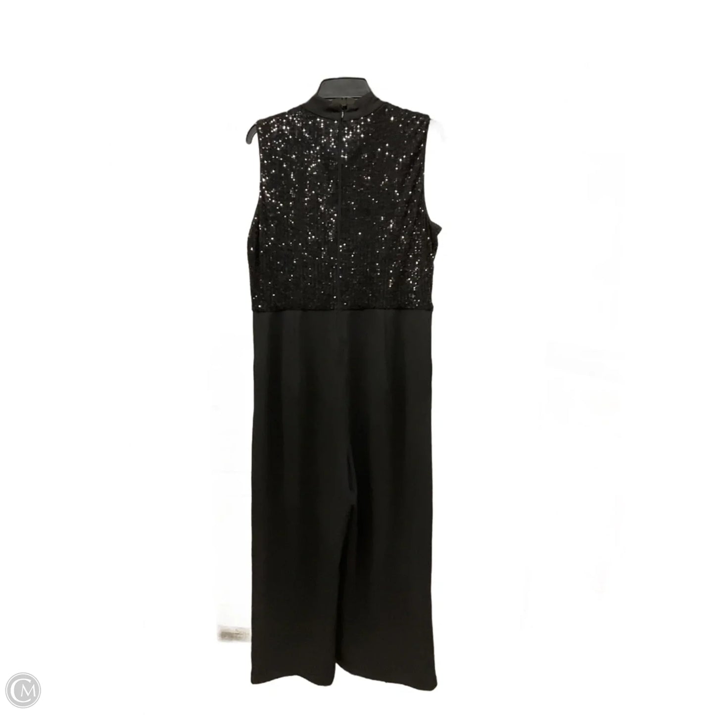 Jumpsuit By Calvin Klein In Black, Size: Xl