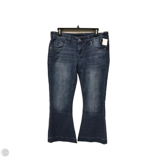 Jeans Flared By Rock & Roll In Blue Denim, Size: 12