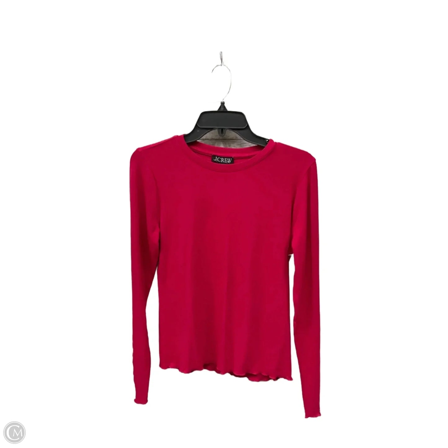 Top Long Sleeve Basic By J. Crew In Pink, Size: M