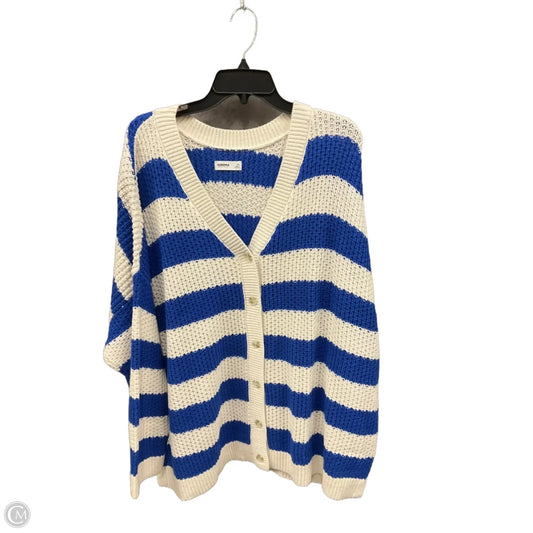 Cardigan By Sonoma In Striped Pattern, Size: 2x