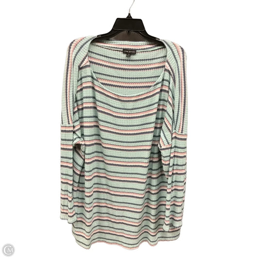 Top Long Sleeve By Lane Bryant In Striped Pattern, Size: 4x