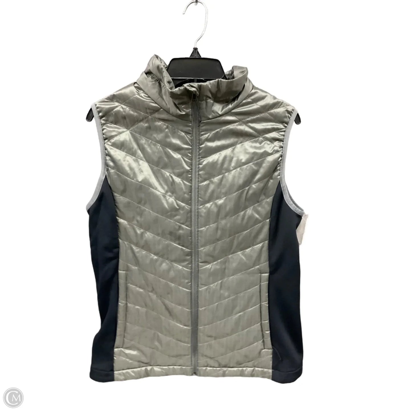 Vest Puffer & Quilted By Columbia In Grey, Size: L