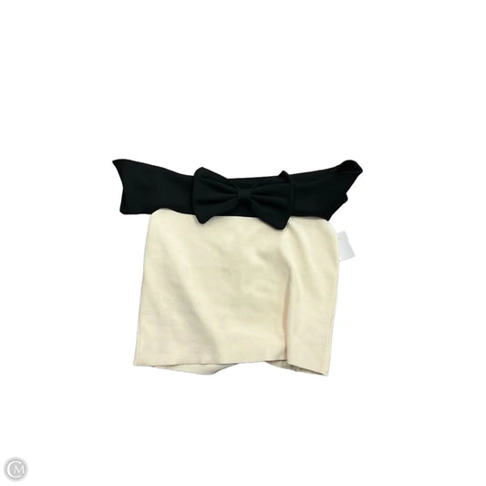 Top Sleeveless By Maeve In Black & Cream, Size: Xl