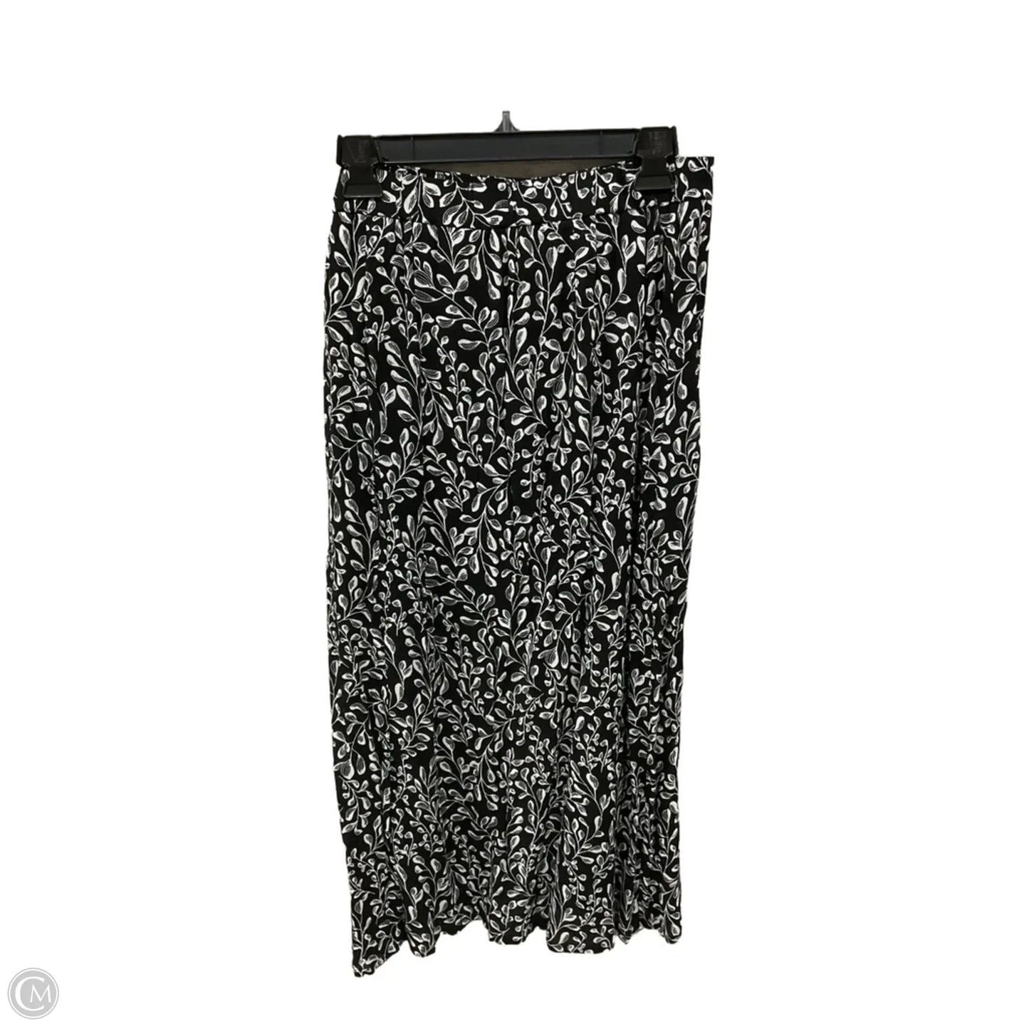 Skirt Maxi By J. Jill In Black & White, Size: S