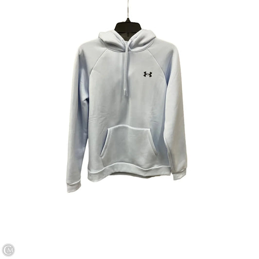 Sweatshirt Hoodie By Under Armour In Blue, Size: M