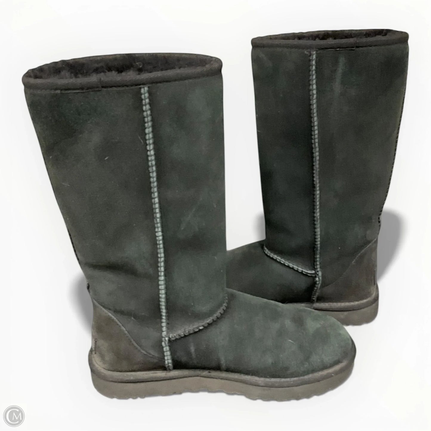 Boots Designer By Ugg In Black, Size: 6