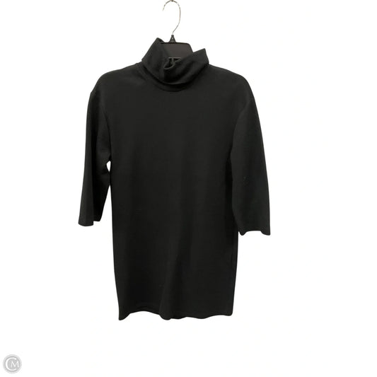 Top Long Sleeve Basic By Zara In Black, Size: S