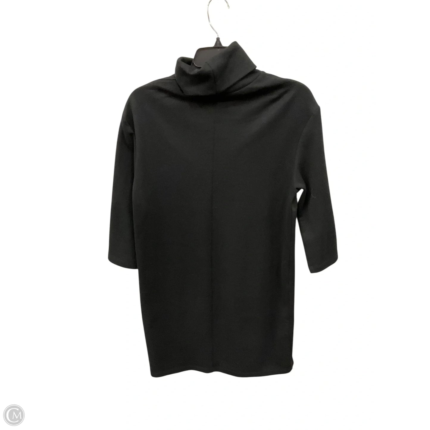 Top Long Sleeve Basic By Zara In Black, Size: S