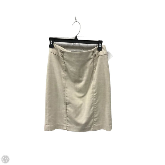 Skirt Midi By White House Black Market In Brown, Size: 4