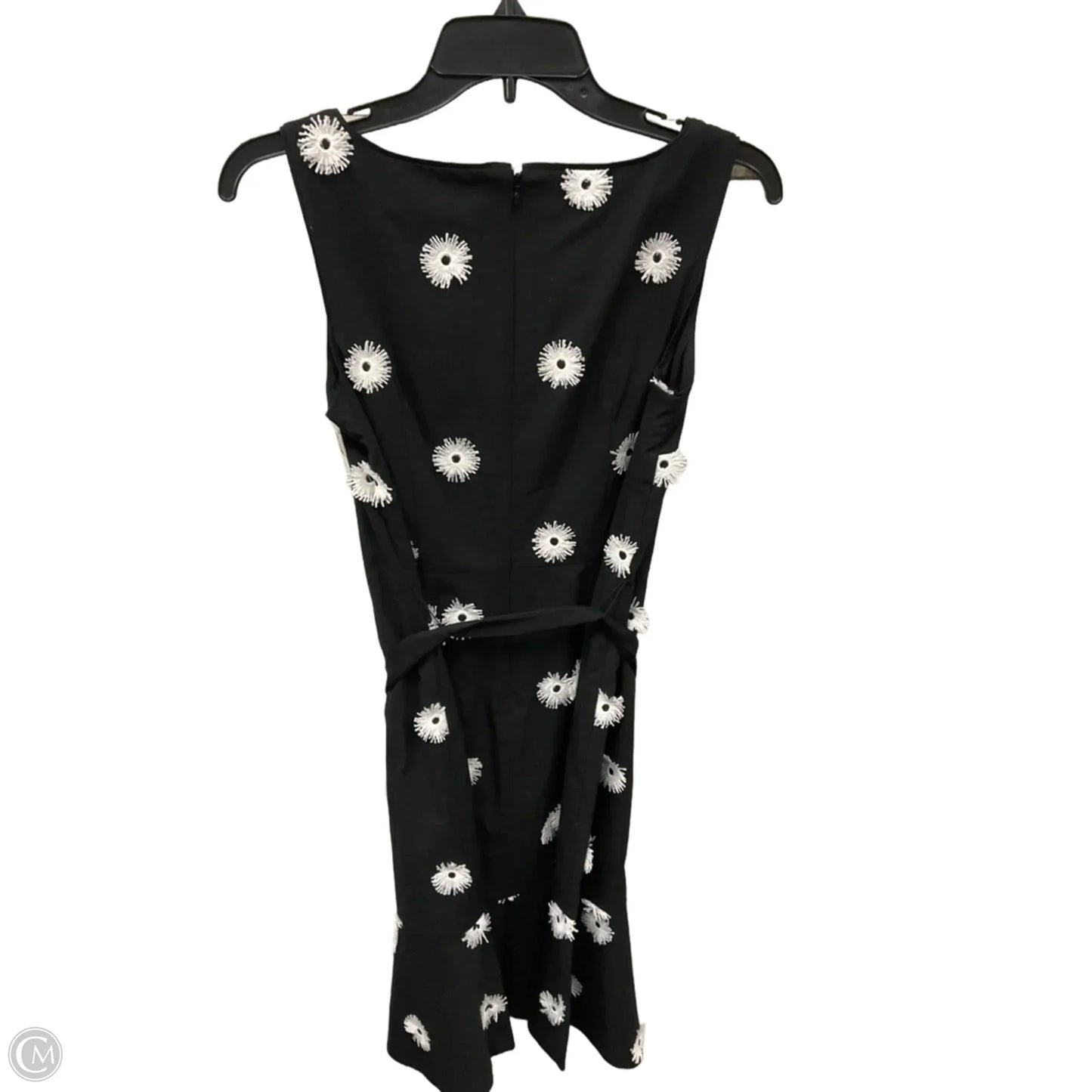 Dress Casual Midi By Talbots In Black & White, Size: Sp