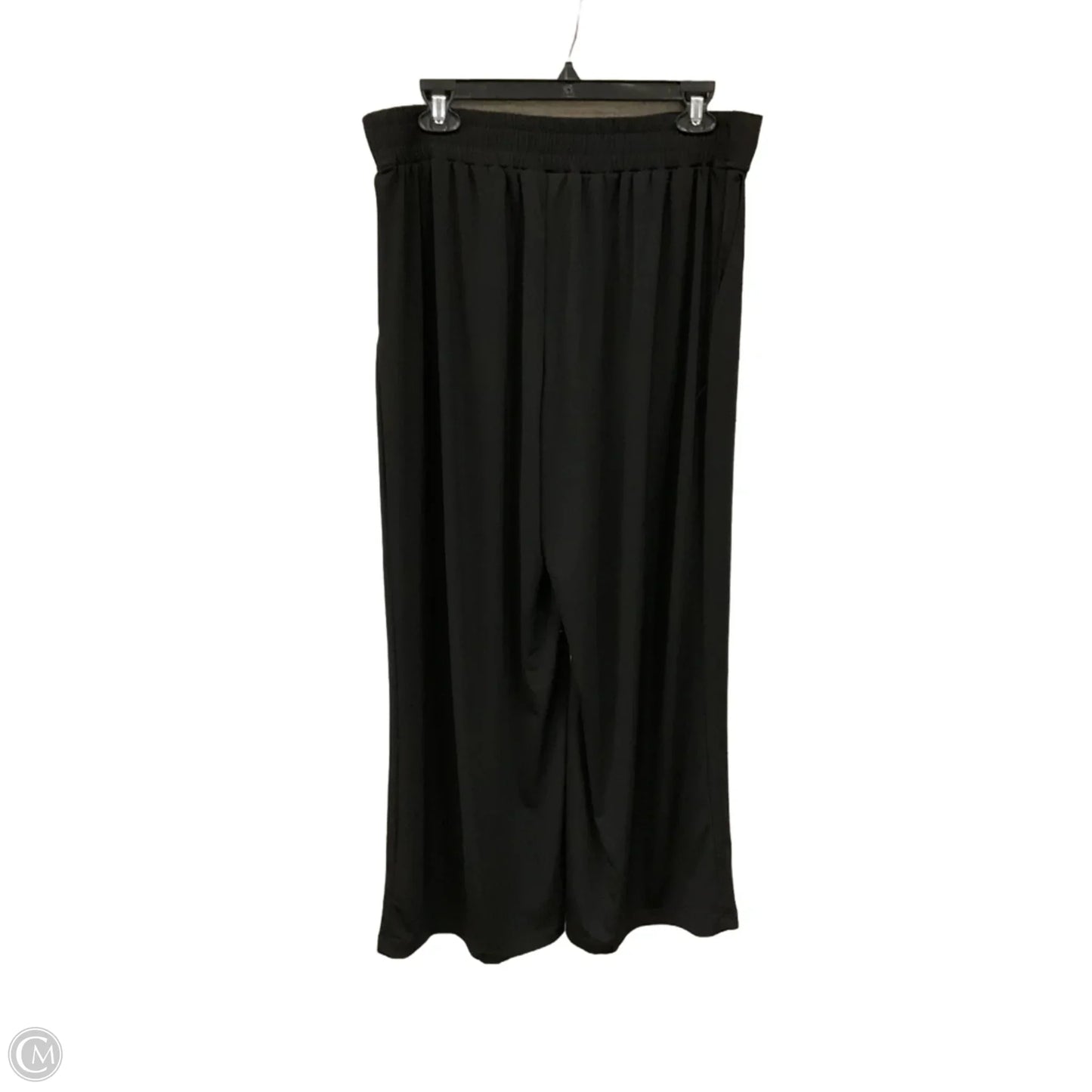 Pants Wide Leg By Three Dots In Black, Size: L