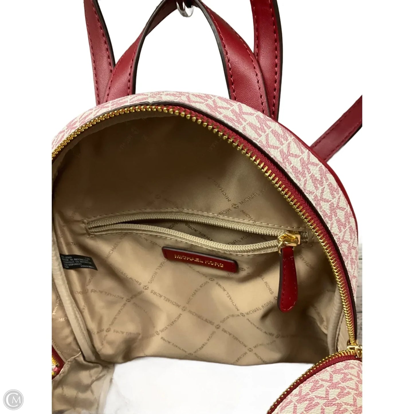 Backpack Designer By Michael Kors, Size: Medium