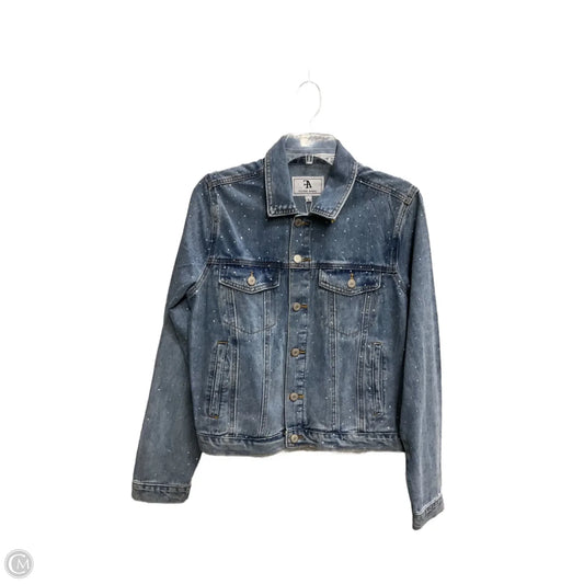 Jacket Denim By Nordstrom In Blue Denim, Size: L