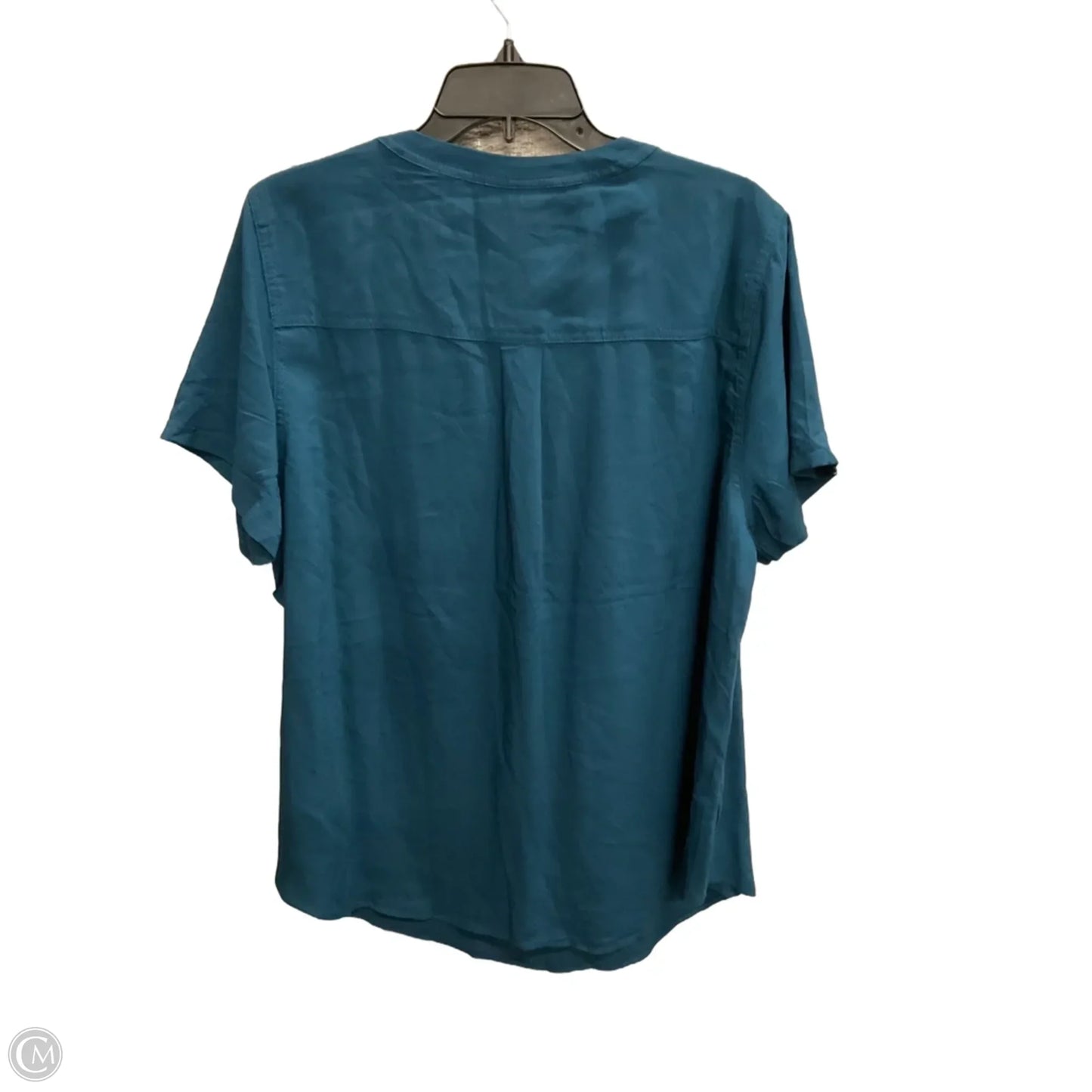 Top Short Sleeve Basic By Torrid In Blue, Size: 1x