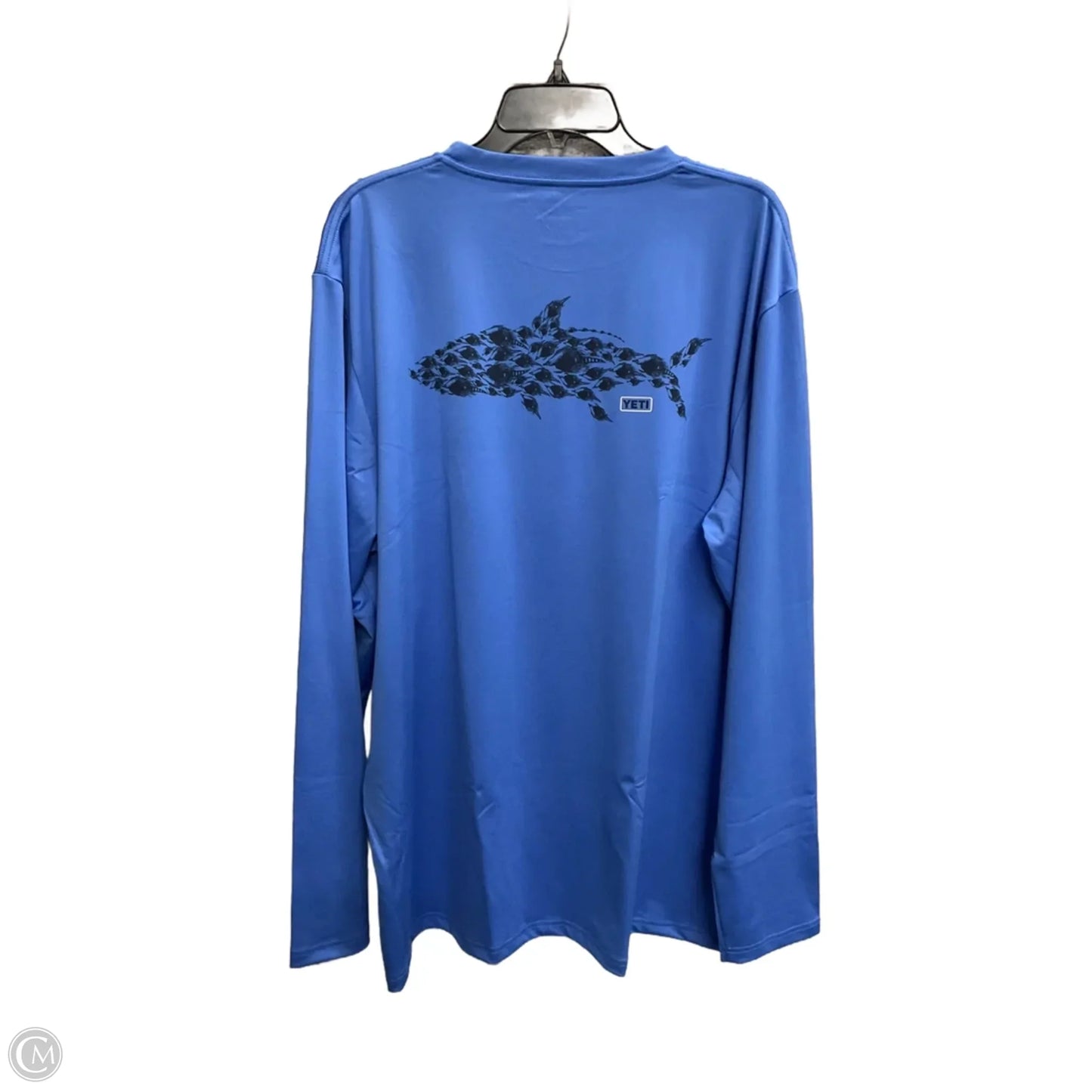 Athletic Top Long Sleeve Crewneck By Cmc In Blue, Size: Xxl