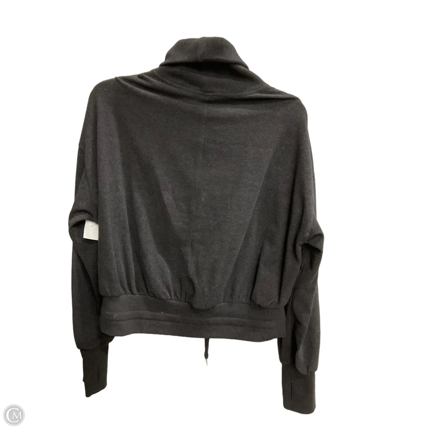 Athletic Top Long Sleeve Collar By Sweaty Betty In Black, Size: L