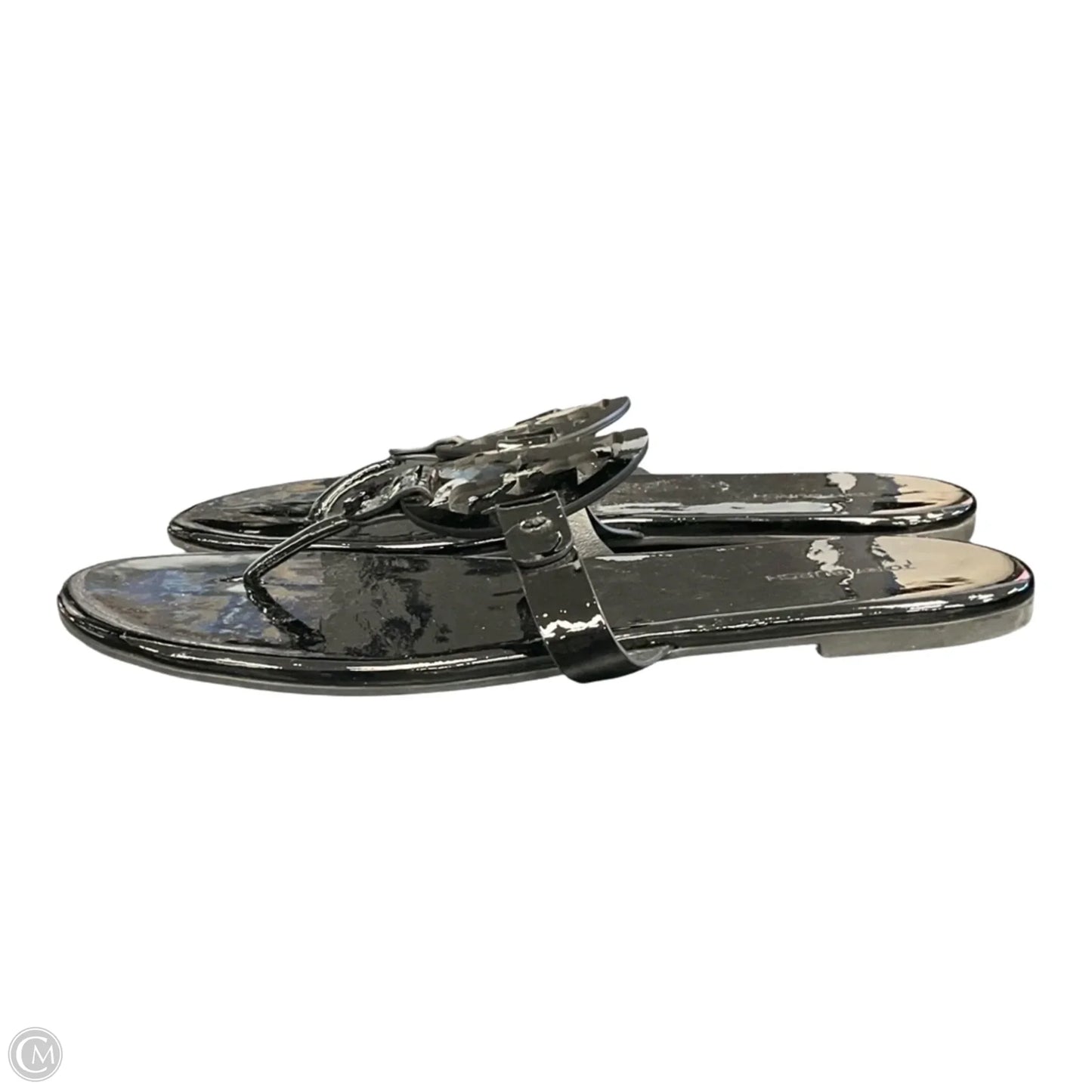 Sandals Designer By Tory Burch In Black, Size: 10
