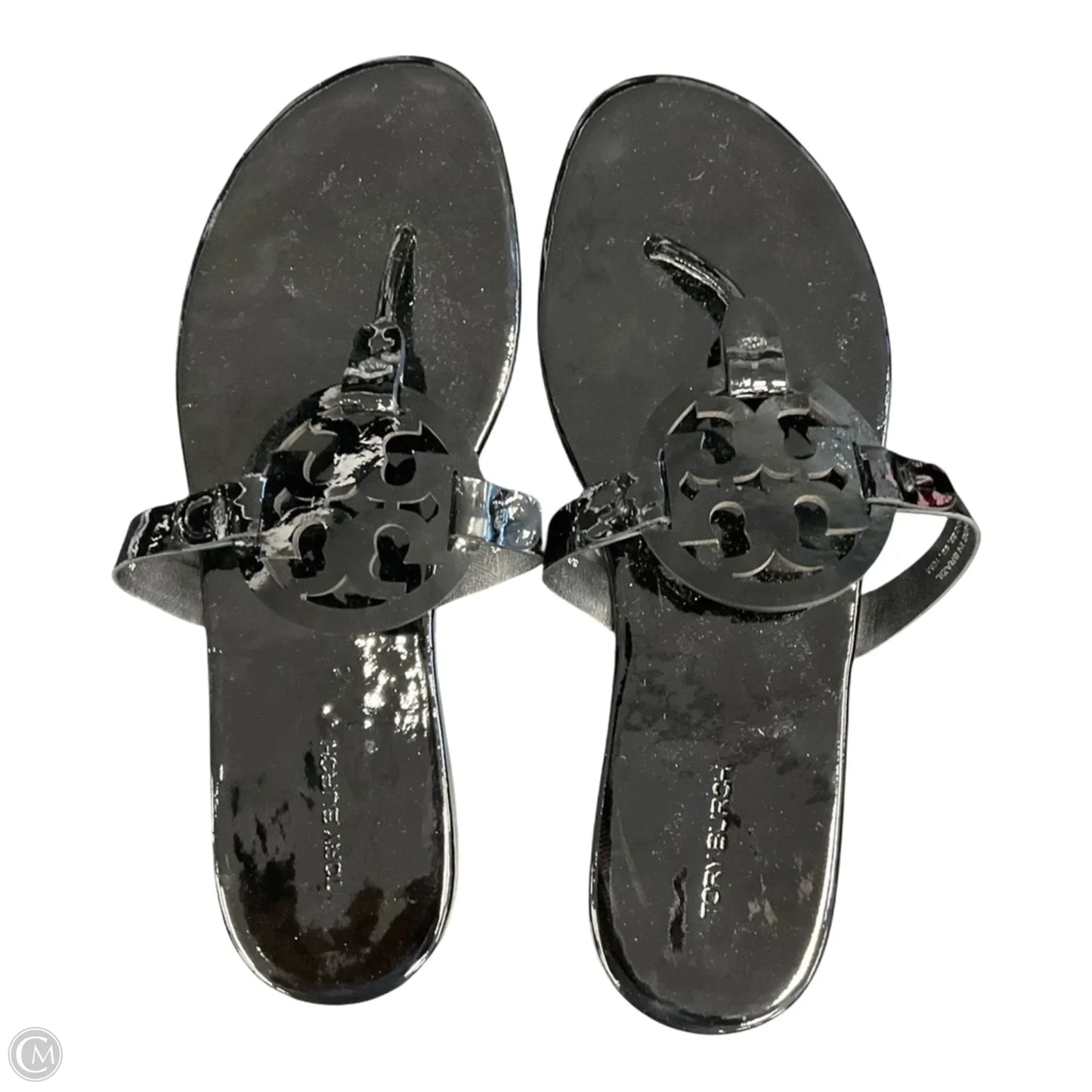 Sandals Designer By Tory Burch In Black, Size: 10