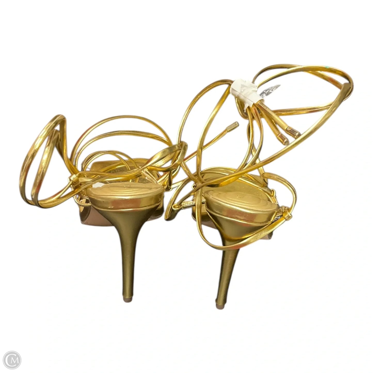 Shoes Heels Stiletto By Azalea Wang In Gold, Size: 8.5