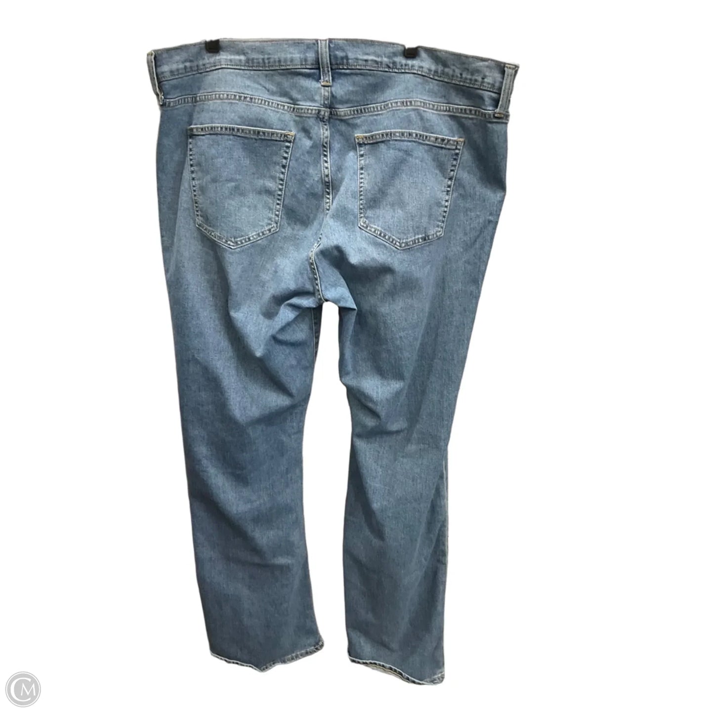 Jeans Boot Cut By Gap In Black Denim, Size: 16