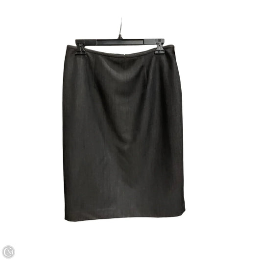 Skirt Midi By Calvin Klein In Black, Size: 6