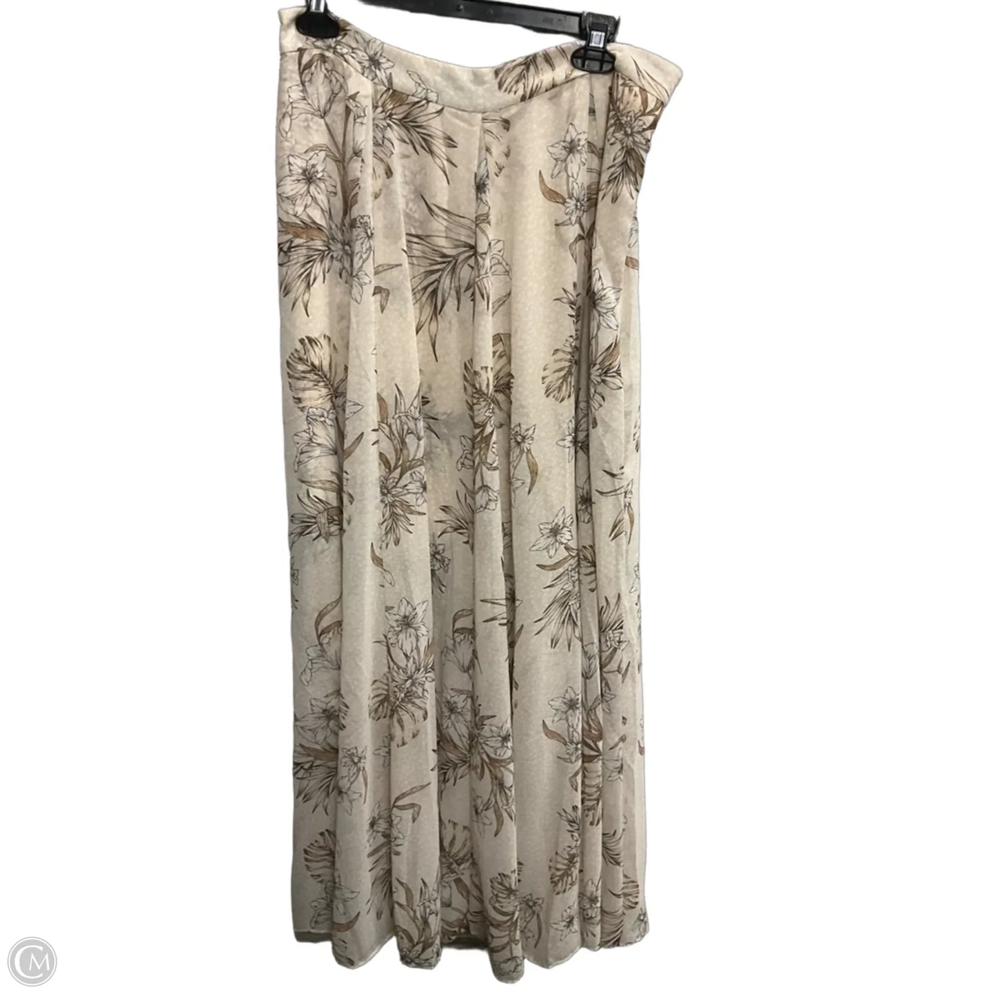 Skirt Maxi By White House Black Market In Floral Print, Size: 10