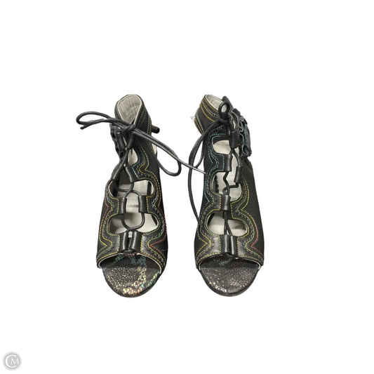 Shoes Heels Block By Cma In Black, Size: 6